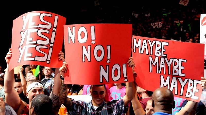 When the Yes! movement used to run wild on RAW