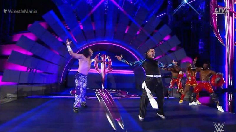 The Hardy Boyz made their triumphant return to WWE