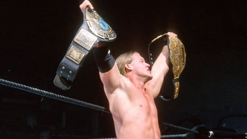 Though Kurt Angle was originally planned, Jericho became the first Undisputed Champion