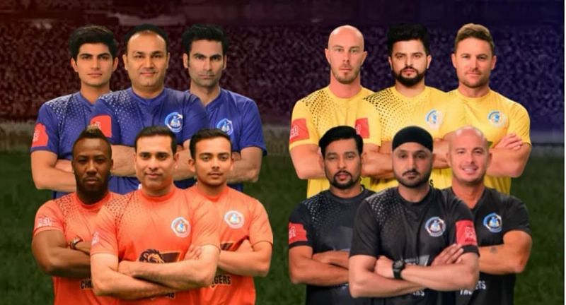 All the12 players who of four teams who will be taking part in the league