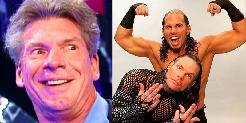 The WWE seems to have significantly altered the Hardys&#039; (right) in-ring performance schedules