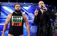 Rusev (left) and Aiden English (Right) pioneered 'Rusev Day'