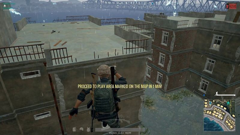 Do not jump from the top of the buildings