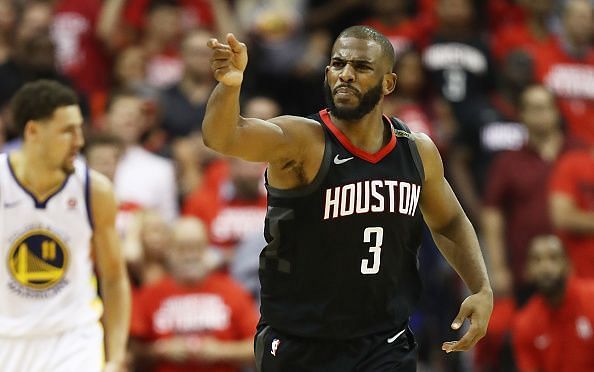 Paul was sidelined with the Rockets leading Golden State 3-2 - they lost the series 4-3