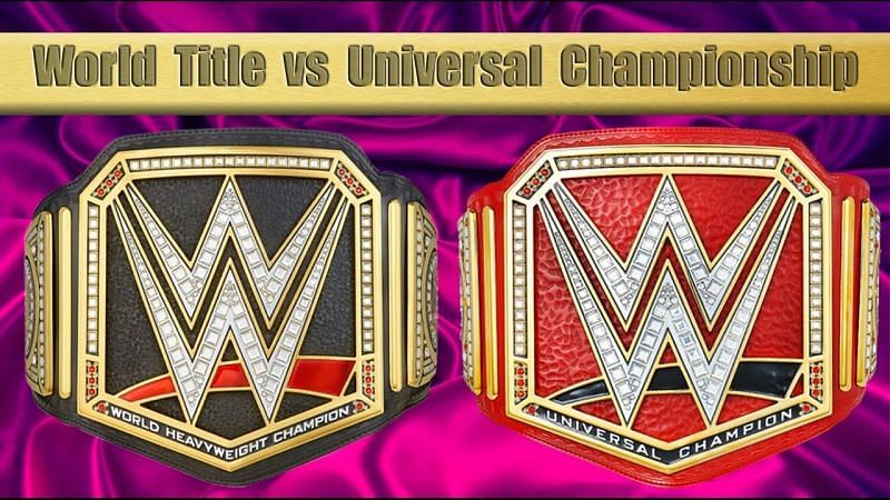 The Universal and WWE Championships. Which has more prestige?