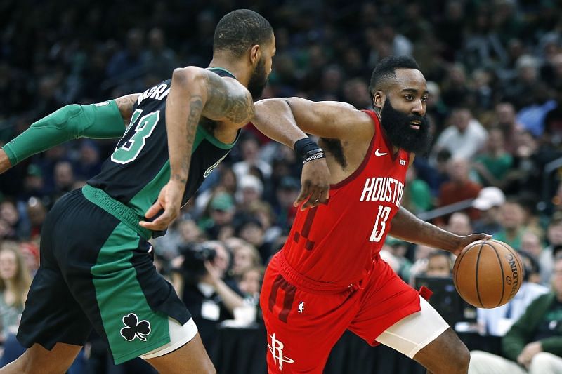 Harden scores 42 points to help Rockets beat Celtics