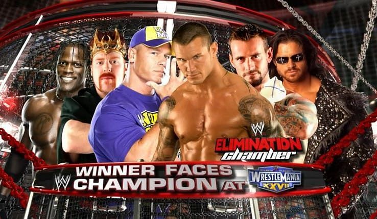 WWE Elimination Chamber countdown