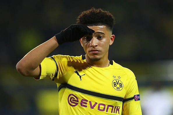 Sancho is currently making waves in the Bundesliga