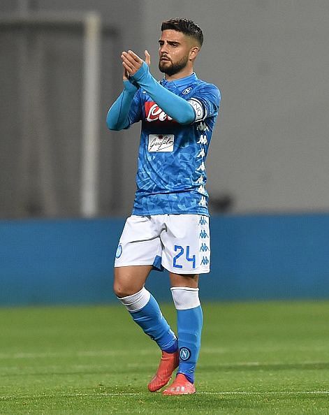 Lorenzo Insigne is back from injury for Napoli