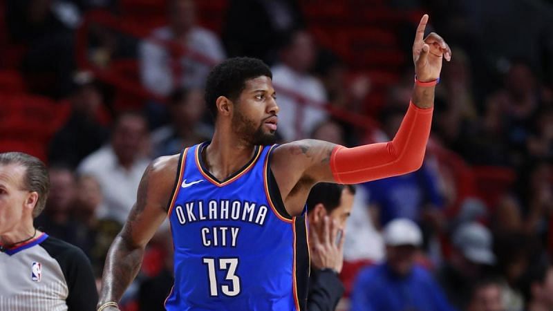 Paul George has been dominant for the OKC