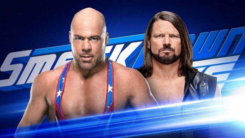Angle will face his old foe AJ Styles tonight on SmackDown Live.