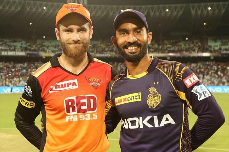 Dinesh Karthik will want to win the match in front of home fans while Williamson will miss the game due to injury