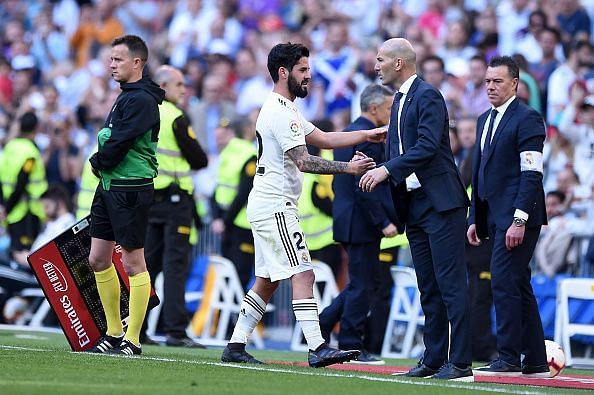 Real Madrid won 2-0 on Zidane&#039;s second debut