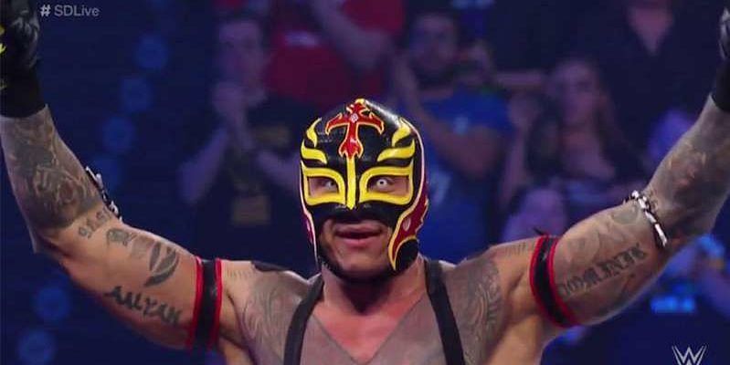 Rey Mysterio has been competing for the US Championship for the past few weeks.