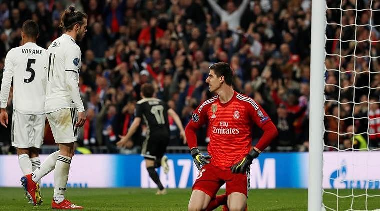 Courtois isn&#039;t having the best of times at the football pitch since joining Real Madrid.
