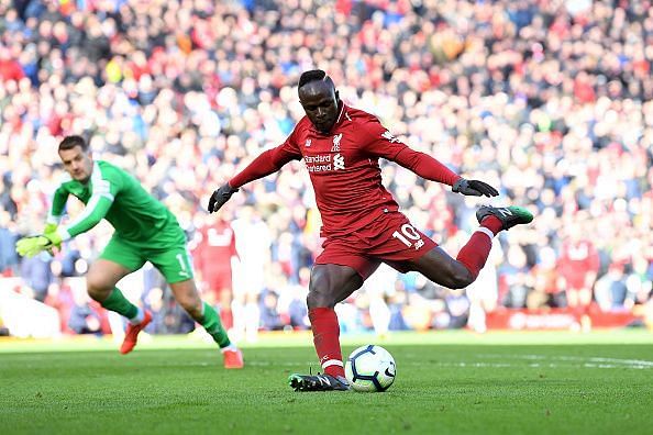 Man&Atilde;&copy; scored the most Premier League goals this season - taking off the penalties