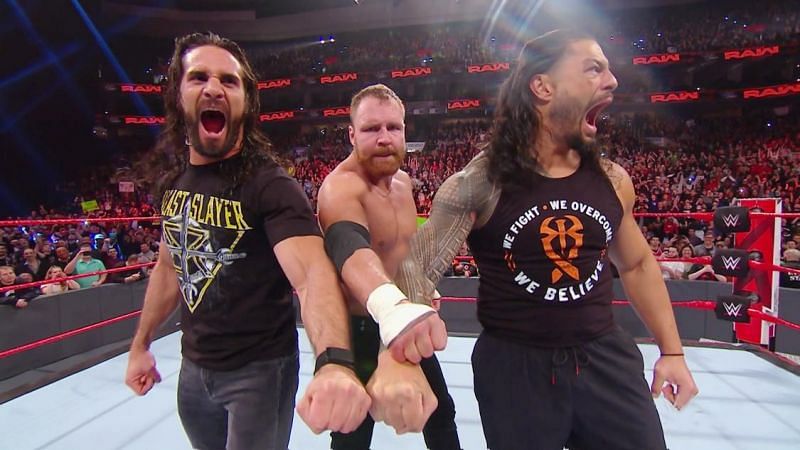 The Shield reunited this week