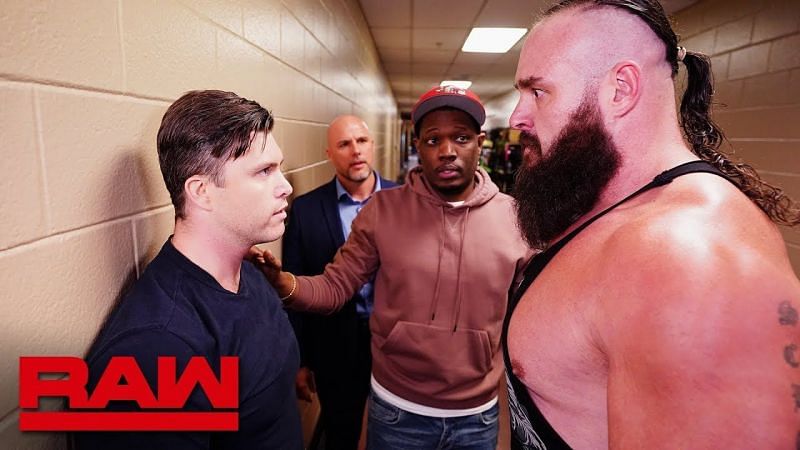 Once feuding for the Universal title, Strowman now picks fights with SNL comedians.