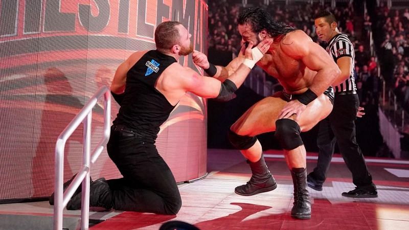 Ambrose and McIntyre in action