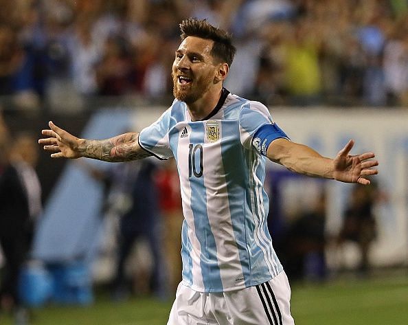 OptaJose on X: 50 - Between Barcelona and Argentina, Lionel Messi