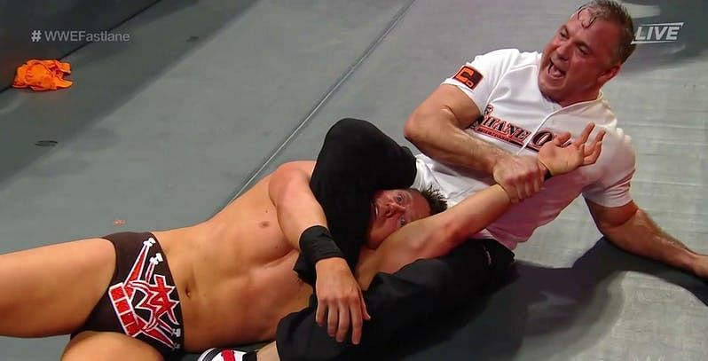 Shane McMahon turned on the Miz after losing their title match