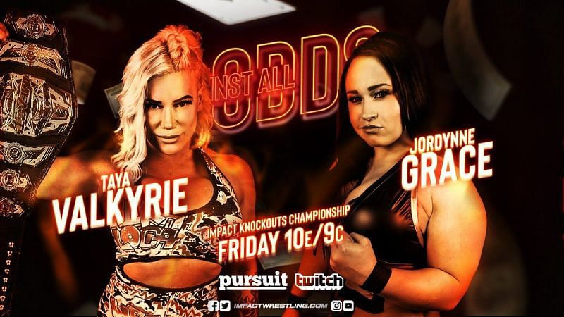The undefeated Jordynne Grace looked to pick up her first title in Impact Wrestling