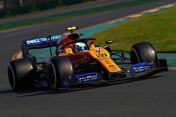 Norris had an impressive F1 debut in Australia.