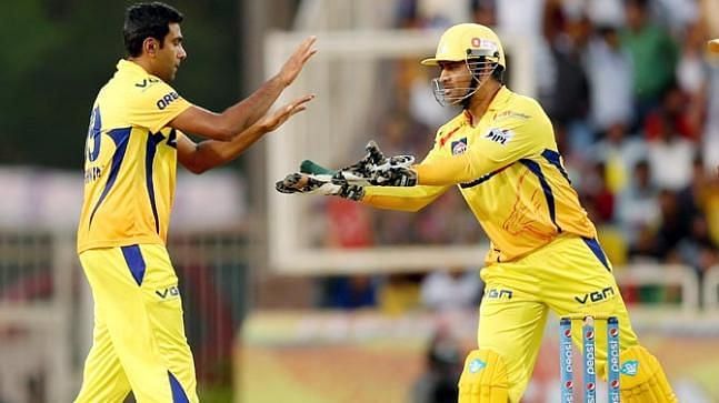 R Ashwin made it to the Indian team after playing well for Chennai Super Kings