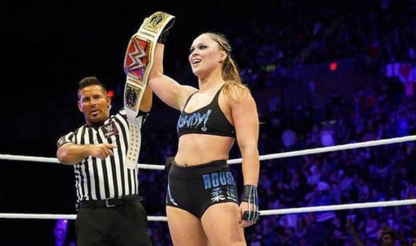 Rousey seems to be really unhappy with WWE