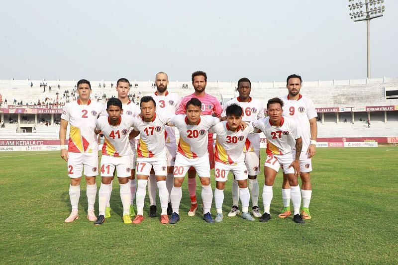 East Bengal finished in the second position for the fourth time, most by any team