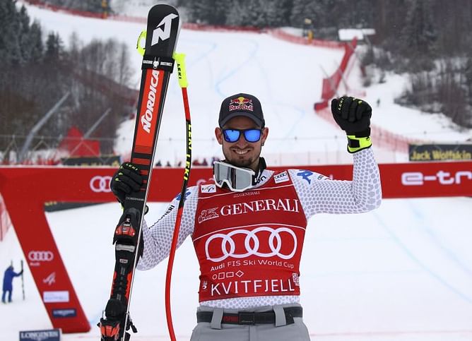 Paris wins 2nd race in 2 days, goes top of super-G standings