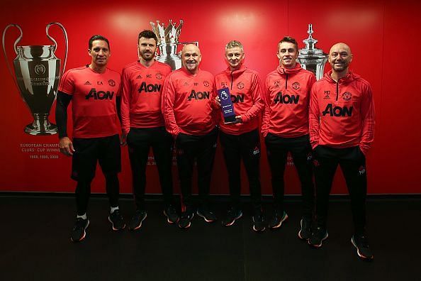 Ole Gunnar Solskjaer won the Barclays Manager of the Month Award - January 2019