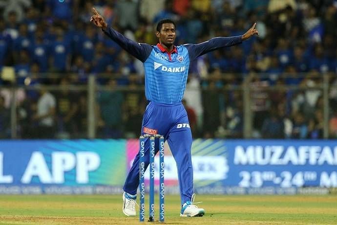 Keemo Paul has been preetty inconsistent in IPL 2019