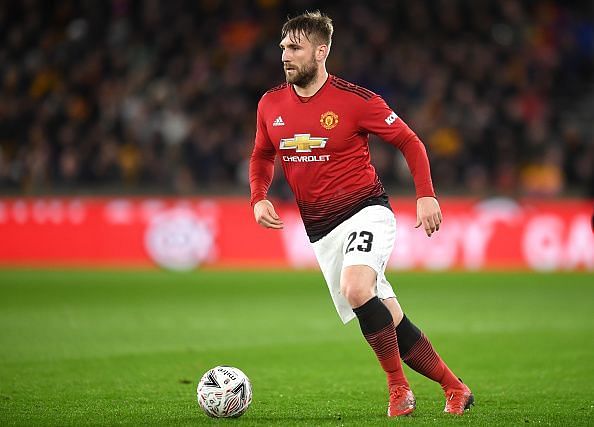 Luke Shaw was the Man of the Match for Manchester United