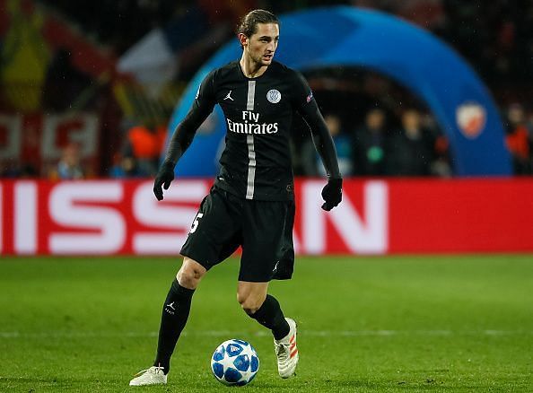 Adrien Rabiot has failed to shine under the new manager Thomas Tuchel