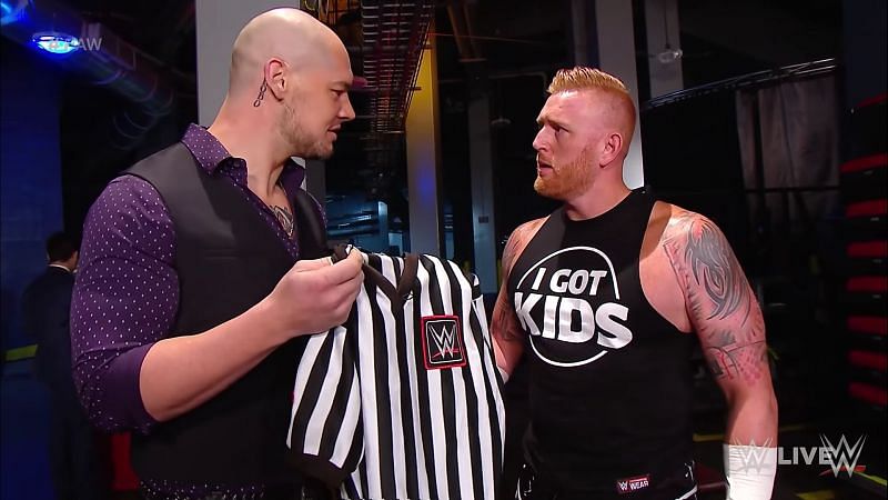 Corbin should involve in the match as a referee