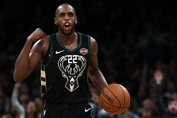 Khris Middleton is on a five-year contract with the Bucks
