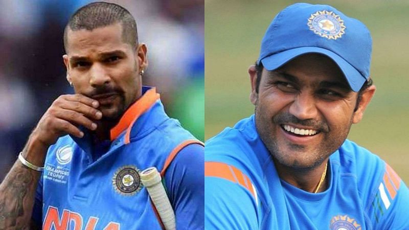 Shikhar Dhawan And Virender Sehwag
