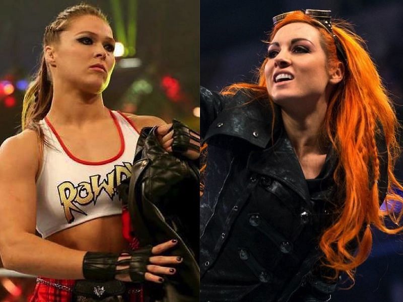 ronda rousey and becky lynch