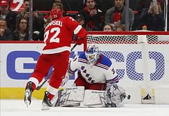 Athanasiou-led Red Wings top Rangers 3-2 in SO minus Larkin