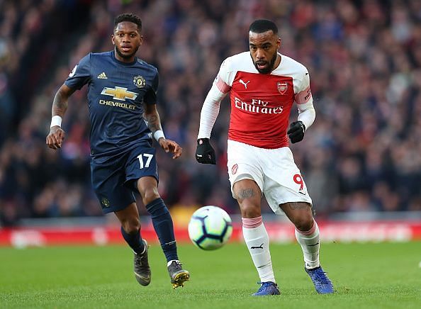 Lacazette could return to action in the Europa League after serving a two-match ban
