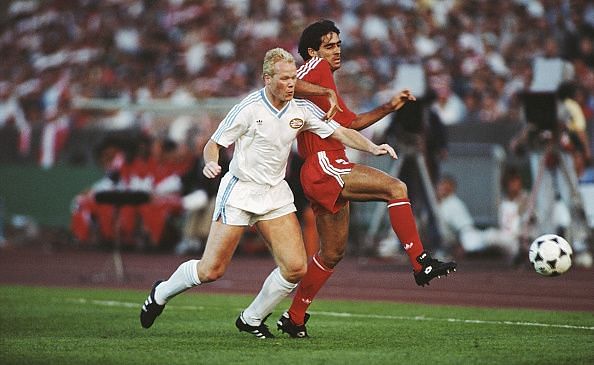 1988 UEFA European Cup Final Benfica v PSV Eindhoven