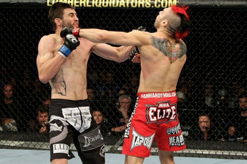 Carlos Condit famously knocked Dan Hardy out in London in 2010