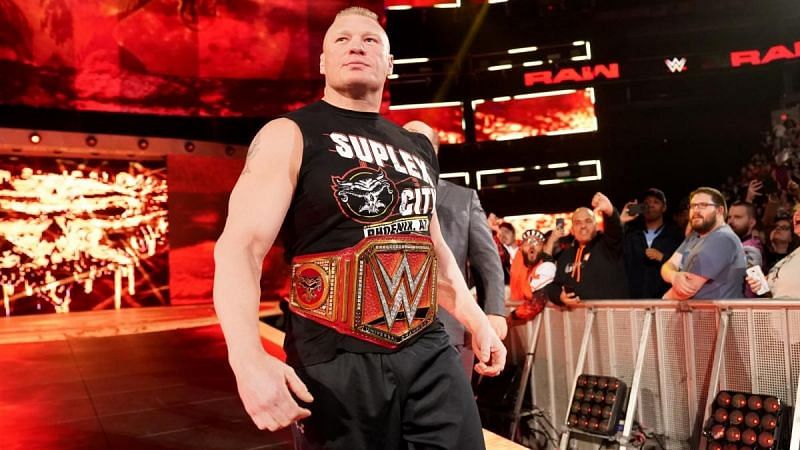 Brock Lesnar is the current Universal champion