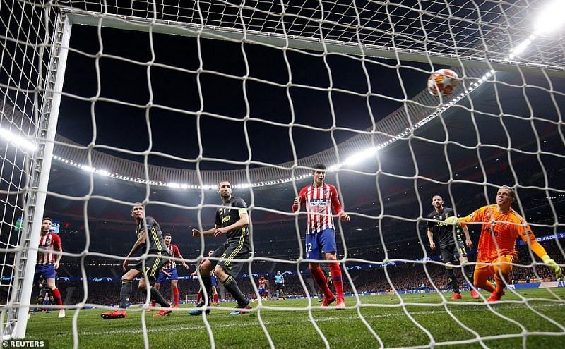 Atletico scored both goals with the help of set-pieces.