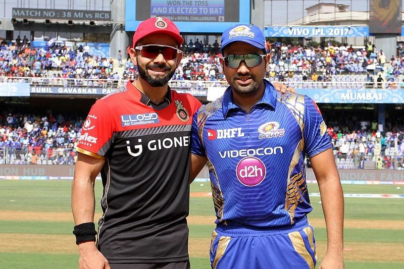 RCB - MI matches have been fiercely contested