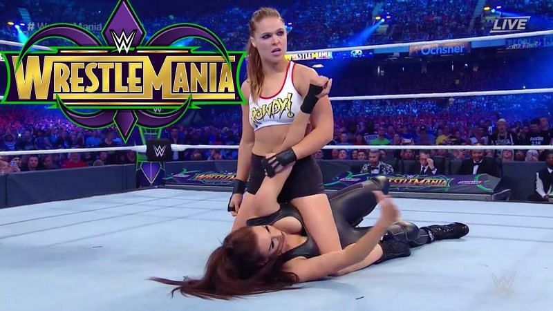 Ronda Rousey made an impressive debut at Stephanie McMahon&#039;s expense