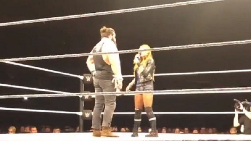 Becky Lynch showed Elias who &#039;the man&#039; is