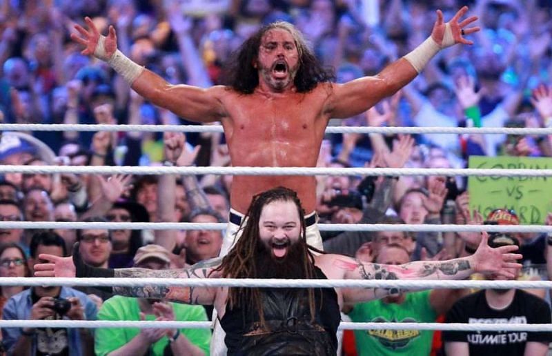 Hardy&#039;s alignment with Bray Wyatt led to the duo capturing the RAW Tag Team Championships.