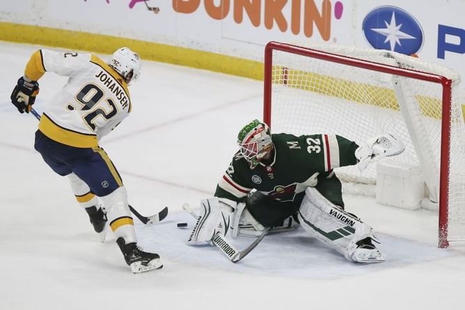 Johansen scores in shootout, Predators beat Wild 3-2